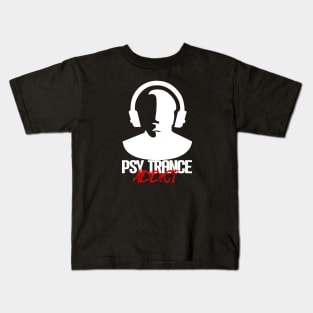 Psy Trance Addict - White Kids T-Shirt